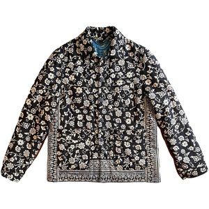 Burberry Prorsum Fall 2015 Navy Beige Jacket